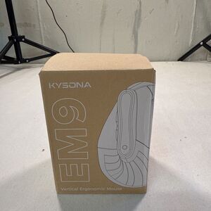 KYSONA 57° Ergonomic Wireless Tower Mouse Vertical Quiet Ergo Mouse New Open Box